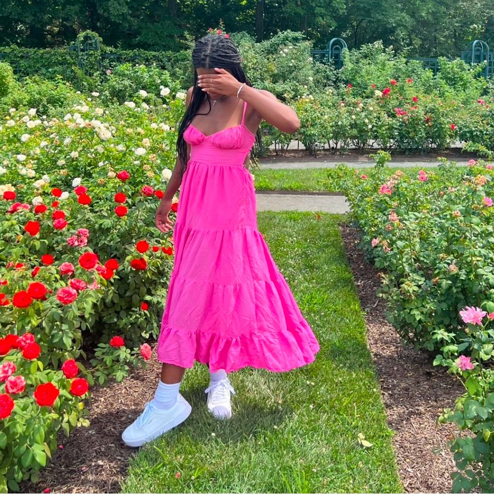 Pink princess Polly maxi dress